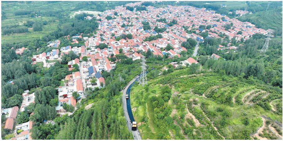 邹平市：小山村修路 便民又致富